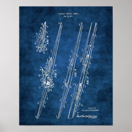 Besättningens bogsering Poster patenterdiagram öve