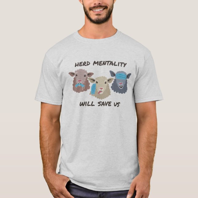 Besättningens mentalitet t shirt (Framsida)