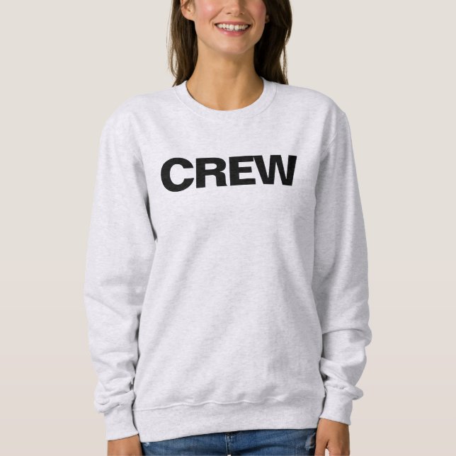 Besättningsmedlem för kvinnans grundläggande Ash G T Shirt (Framsida)