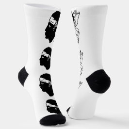 Besättningsstrumpor med flagga av Korsika, Frankri