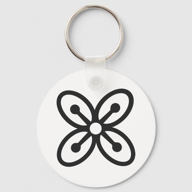 BESE SAKA | Symbol för förekomst, styrka, överflöd Nyckelring (Framsida)