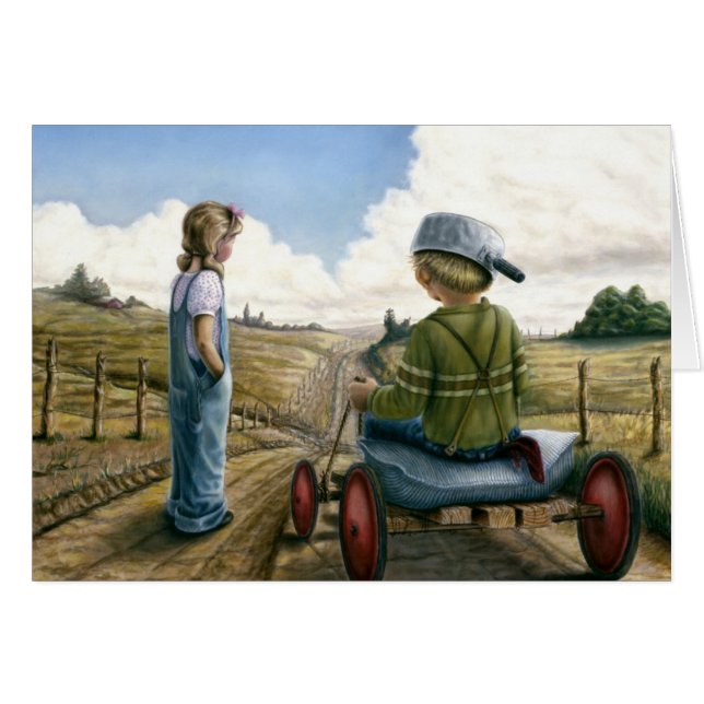 BESEGRA BACKERACEREN HÄLSNINGSKORT (Framsidan Horizontal)