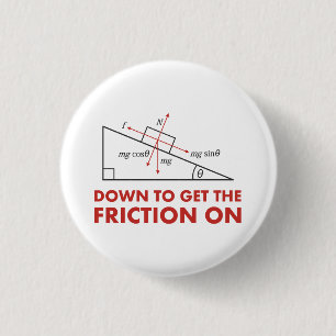 Besegra för att få friktionen på fysikdiagram knapp