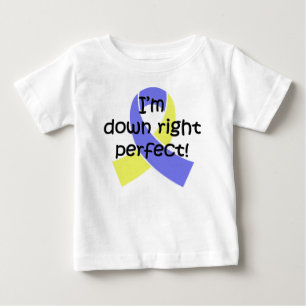 Besegra högerperfekten, den Down Syndrome T Shirt