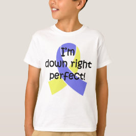 Besegra högerperfekten, den Down Syndrome Tee