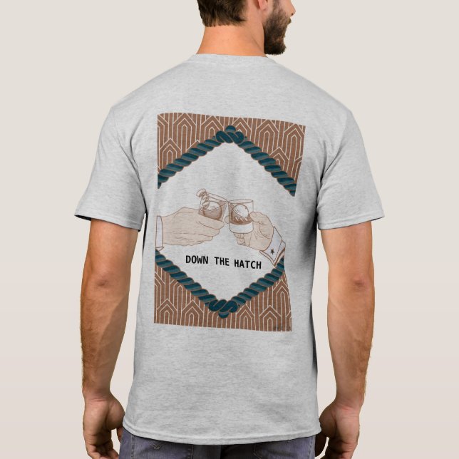 Besegra kläcka t shirt (Baksida)