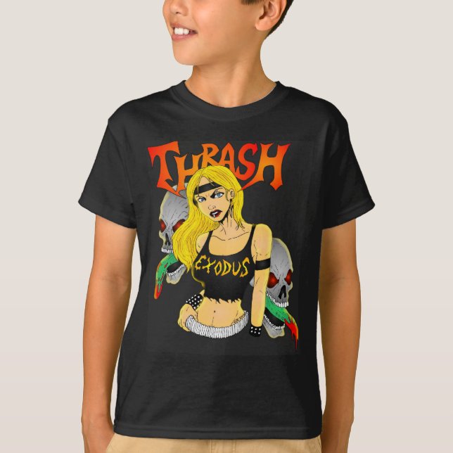 Besegra metall tee shirt (Framsida)