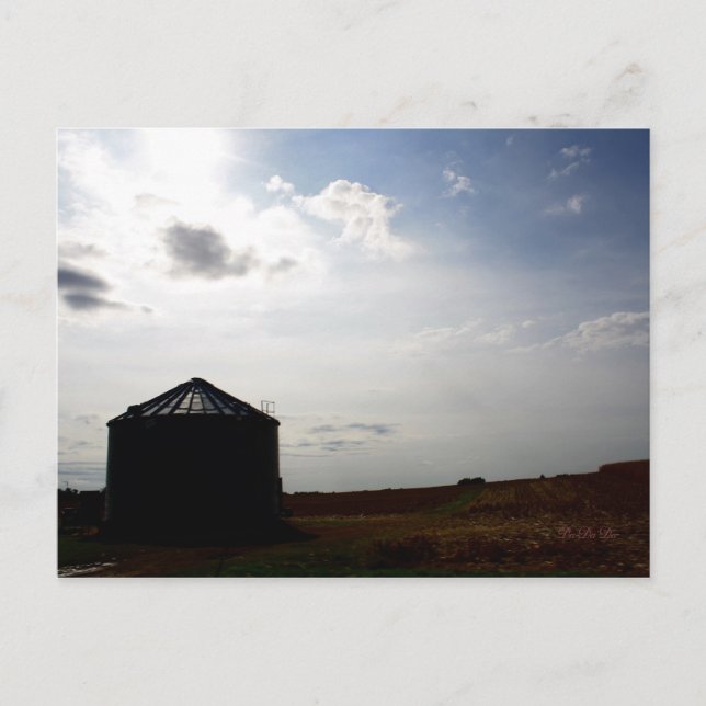 Besegra på lantgården… vykort (Framsida)