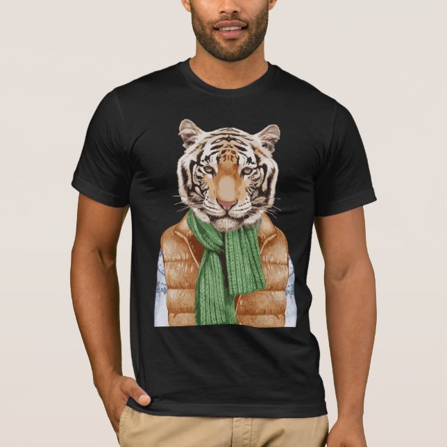 Besegra Vesttigern T Shirt (Framsida)