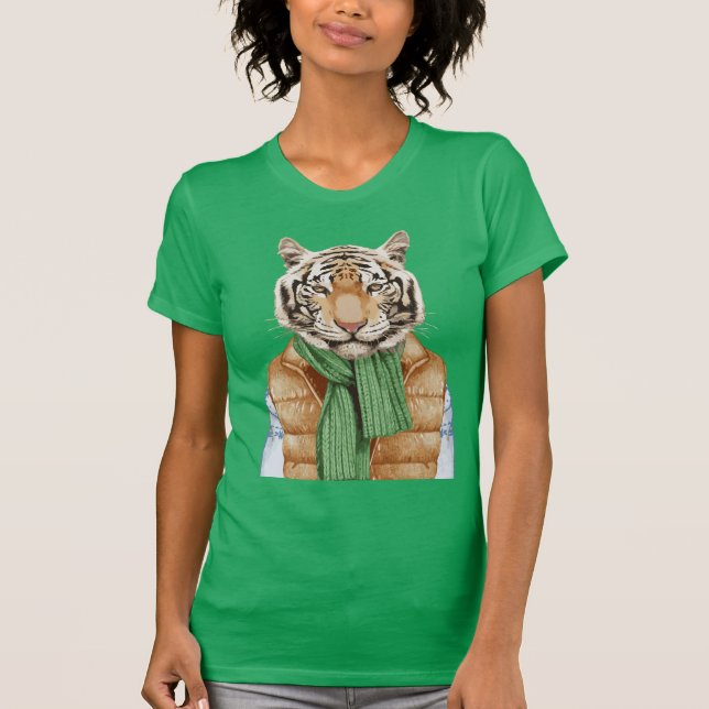 Besegra Vesttigern T Shirt (Framsida)