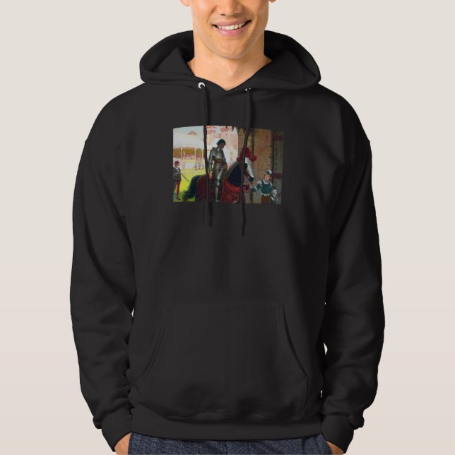 Besegrad, av Edmund Blair Leighton Hoodie (Framsida)