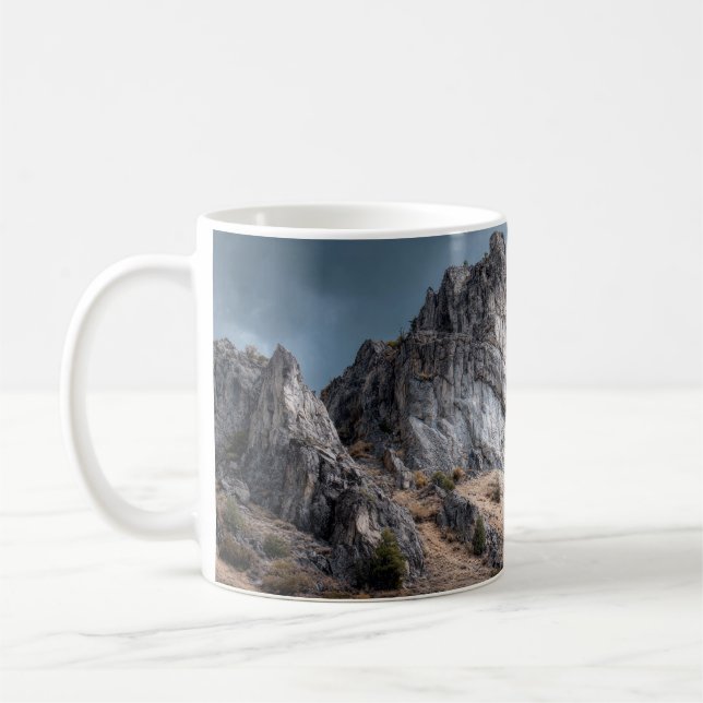 Besh Barmag-berget Kaffemugg (Vänster)