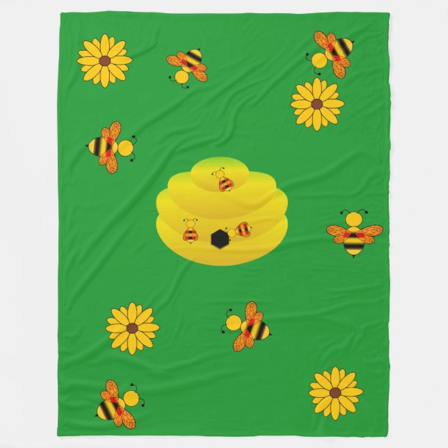 Bes'hive Fleecefilt (Framsidan)