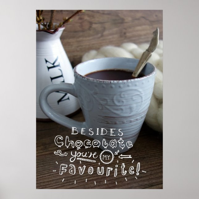 Beside choklad poster (Framsidan)
