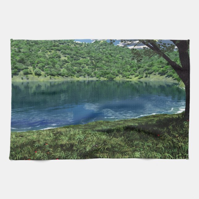 Beside Deep Vatten Kitchen Towel Kökshandduk (Horisontell)