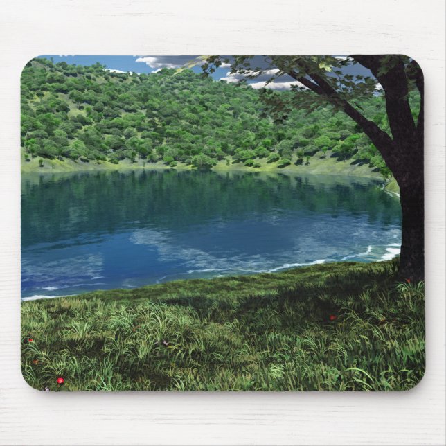 Beside Deep Vatten Mousepad Musmatta (Framsidan)