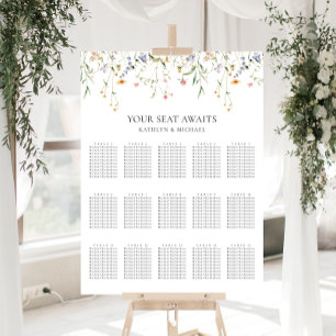 Besittning av Wildblomsterminimalister Bröllop 15 Poster