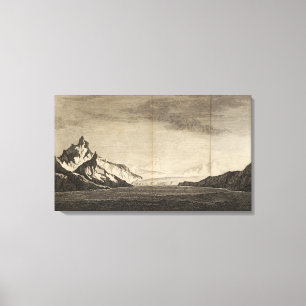 Besittningfjärd, södra Georgia Canvastryck