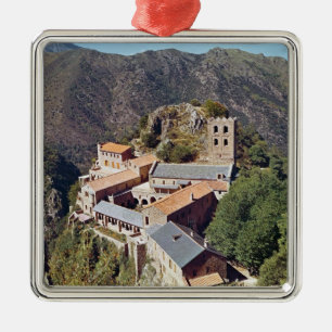Beskåda av abbeyen av St Martin du Canigou Julgransprydnad Metall
