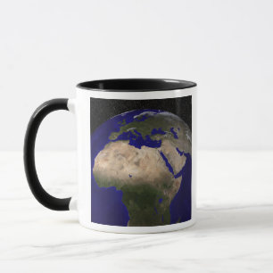 Beskåda av afrikan, Europa, mellan östern, och i Mugg