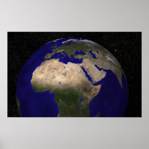 Beskåda av afrikan, Europa, mellan östern, och i Poster