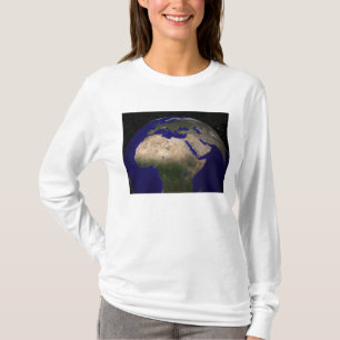 Beskåda av afrikan, Europa, mellan östern, och i T-shirt