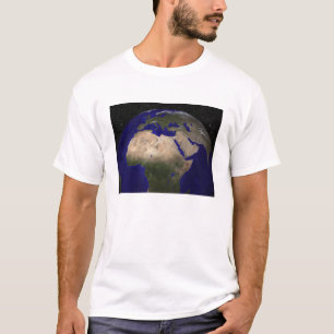 Beskåda av afrikan, Europa, mellan östern, och i T-shirt