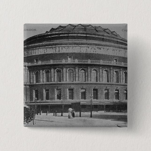 Beskåda av Alberten Hall, c.1900 Knapp (Framsida)