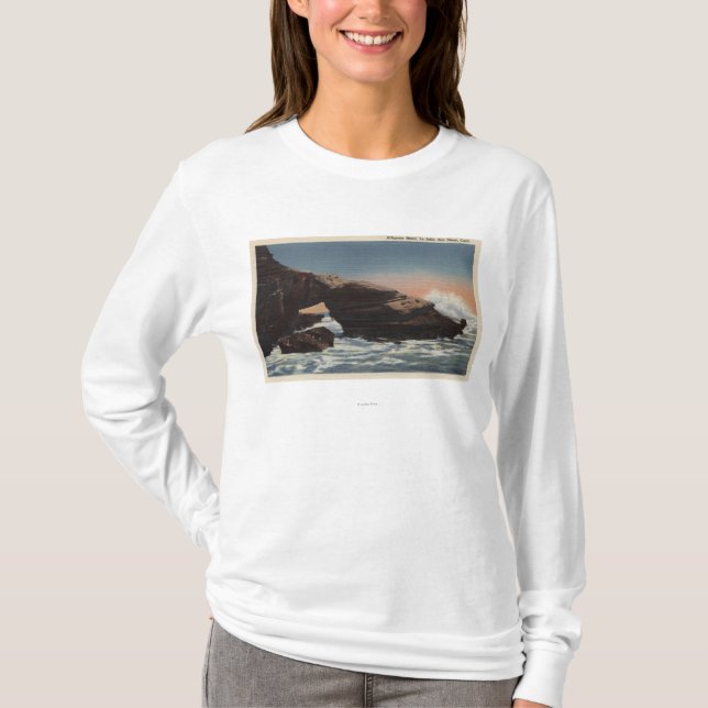 Beskåda av alligatorhuvudet, La Jolla T Shirt (Framsida)