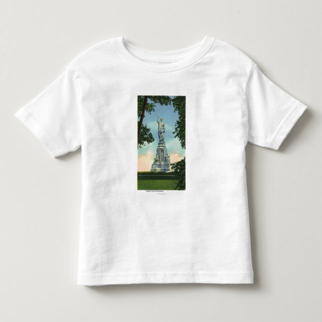 Beskåda av anfadermonumentet nr. 2 tee (Framsida)