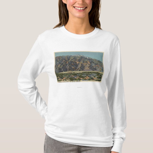 Beskåda av ängeln på Mt. San Jacinto Tee Shirt (Framsida)