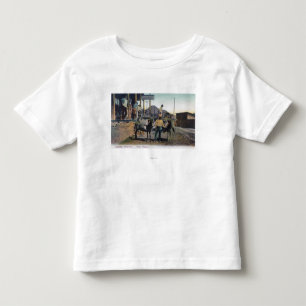 Beskåda av åsnor som bär WaterBisbee, AZ Tröja