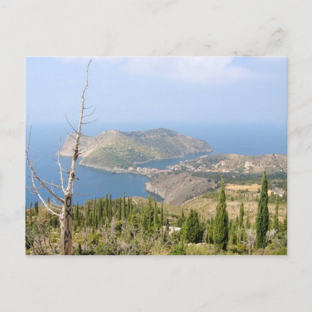 Beskåda av Assos (Kefalonia) Vykort (Framsida)