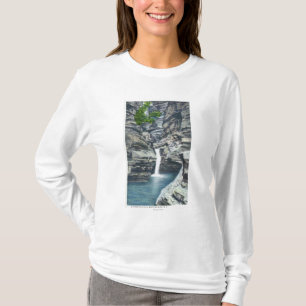 Beskåda av att viska nedgångar tee shirt