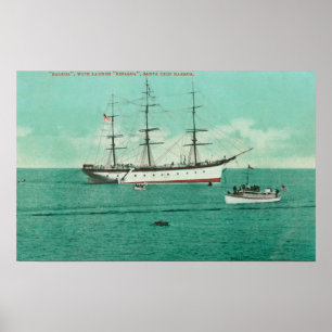 Beskåda av balboaen och Sinaloa skriva in Poster
