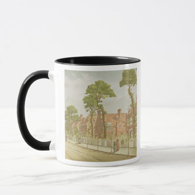 Beskåda av Bedford parkerar, 1882 (färglithoen) Mugg (Vänster)