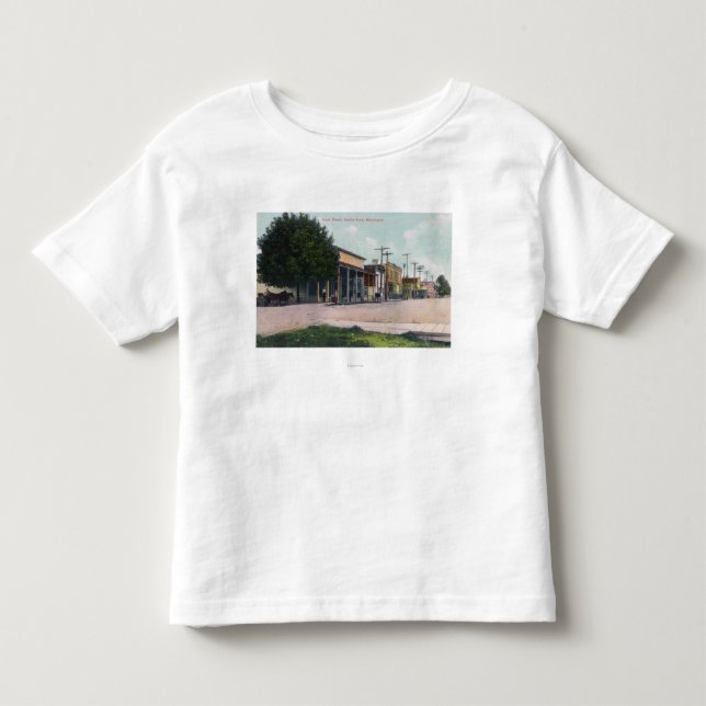 Beskåda av beklär gatan t shirt (Framsida)