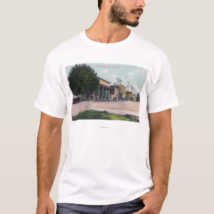 Beskåda av beklär gatan tee