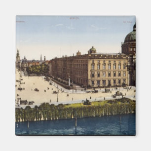 Beskåda av Berlin på vänden av århundradet Magnet