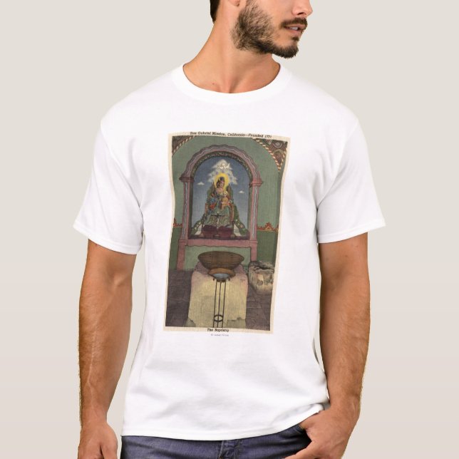 Beskåda av beskickningen & baptistryen tee (Framsida)