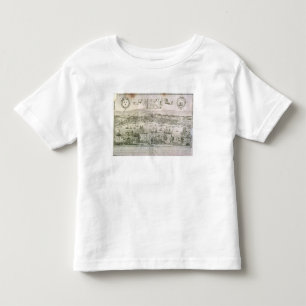 Beskåda av Bordeaux och floden Garonne, T-shirt