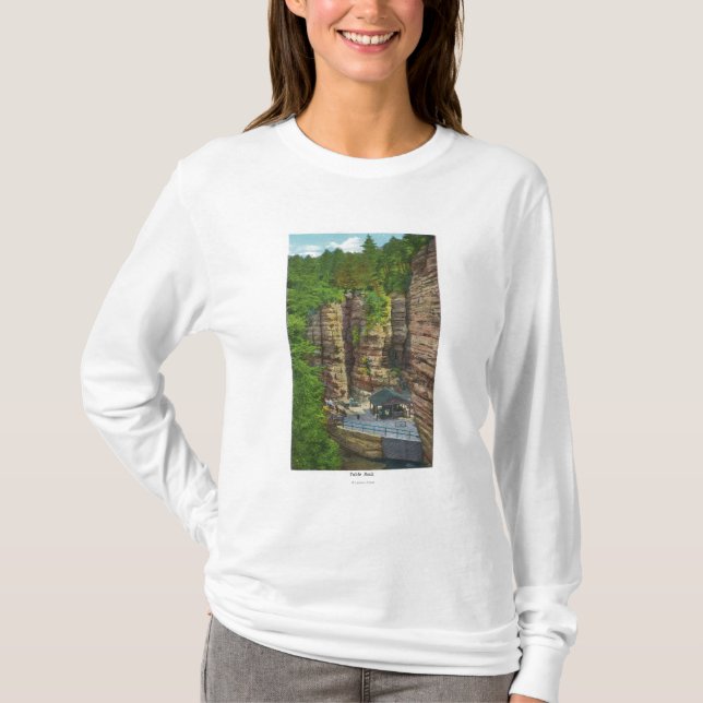 Beskåda av bordsten t-shirt (Framsida)