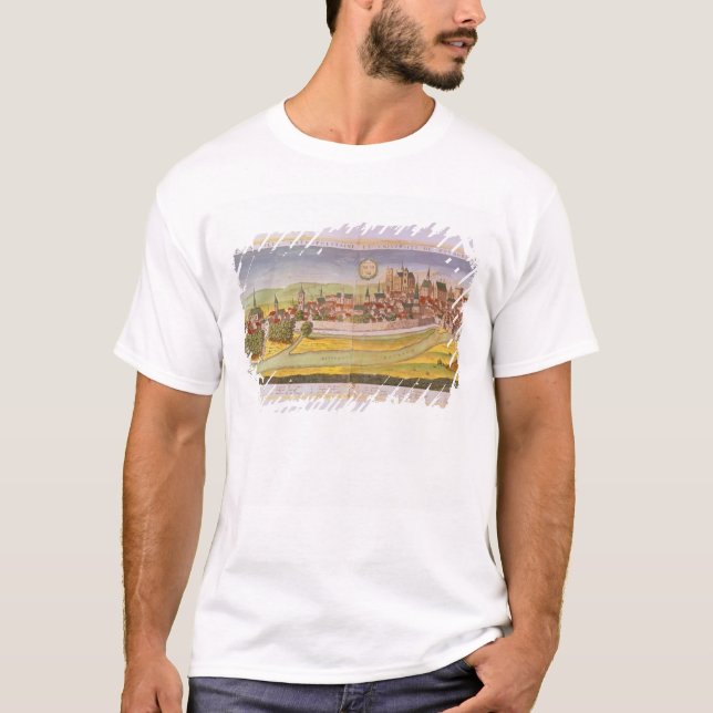 Beskåda av Bourges och universiteten Tee Shirt (Framsida)