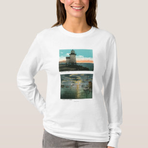Beskåda av Branten pekar fyren Tee Shirt