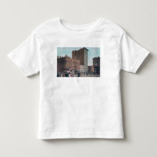 Beskåda av Broadway, 14th St, San Pablo Ave Tee Shirt