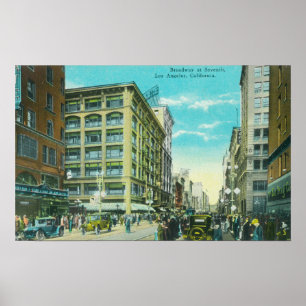 Beskåda av Broadway, och sjunde tränga någon Poster