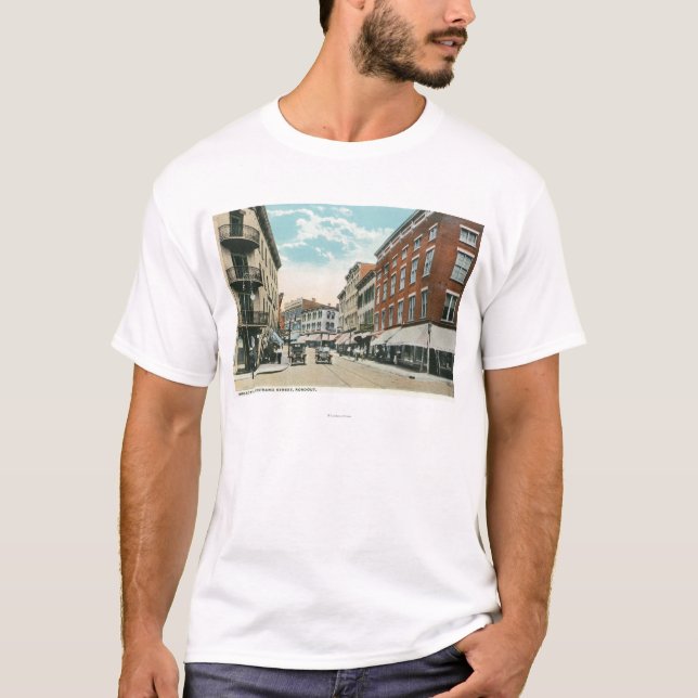 Beskåda av Broadway och tränga någon strandar T-shirt (Framsida)
