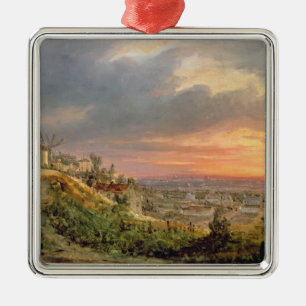 Beskåda av butten Montmartre, c.1830 Julgransprydnad Metall