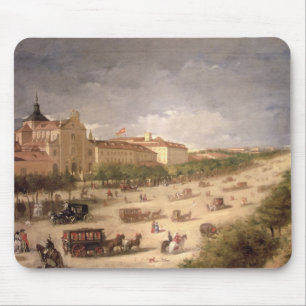 Beskåda av Callen de Alcala, Madrid (olja på Musmatta