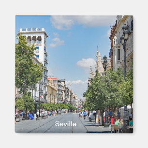 Beskåda av centrera av Seville Magnet
